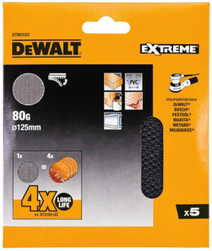 DeWALT DTM3113 brusná síťovina 125mm (G80)