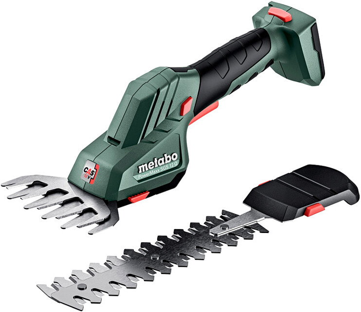 METABO PowerMaxx SGS 12 Q (verze bez aku) 12V aku nůžky na trávu a keře