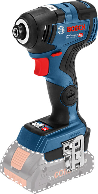 BOSCH GDR 18V-200 C (verze bez aku) 18V 1/4" aku rázový šroubovák 200 Nm