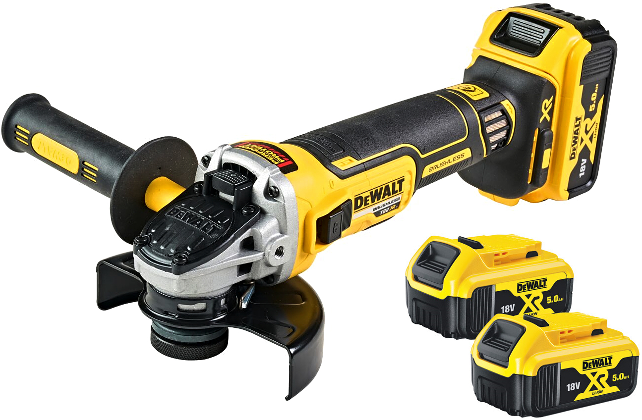 DeWALT DCG405P3 (3x5Ah) aku úhlová bruska