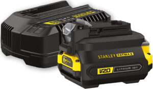 STANLEY SFMCB121D1 FatMax aku V20 + adaptér