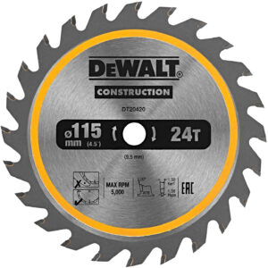 DeWALT TCT pilový kotouč 115mmx9