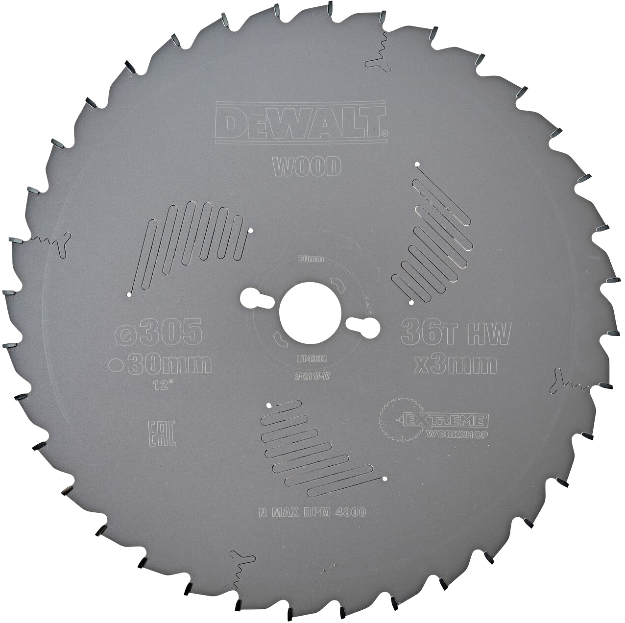 DeWALT pilový kotouč na dřevo 305x30mm (36z)