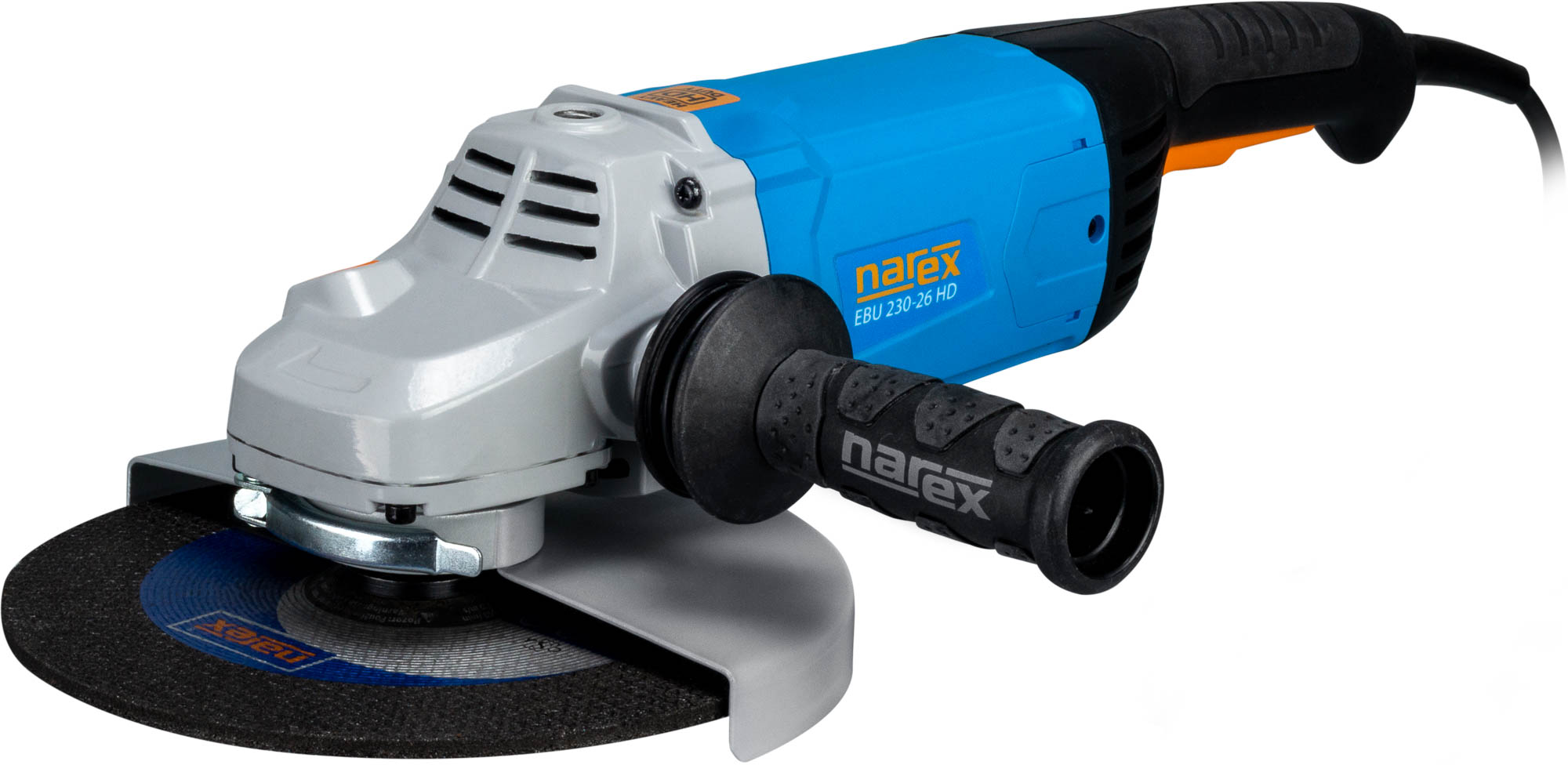 NAREX EBU 230-26 HD 2600W úhlová bruska Heavy Duty / SoftStart