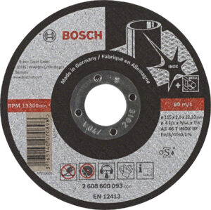 BOSCH Expert for Inox rovný dělící kotouč na nerez 115mm (3.0 mm)