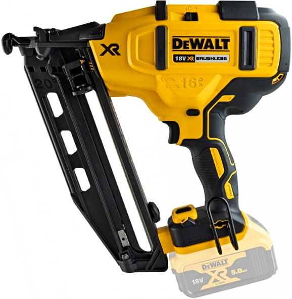 DeWALT DCN660N (verze bez aku) 18V bezuhlíková aku hřebíkovací pistole