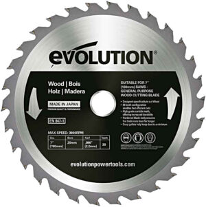 EVOLUTION EV018030 180x20mm (30Z) pilový kotouč na dřevo