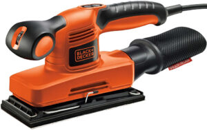 BLACK+DECKER KA320EKA 240W vibrační bruska s elektronickou regulací - 90x187 mm