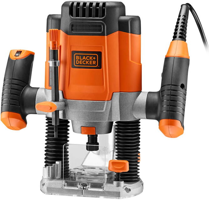 BLACK+DECKER KW1200EKA horní frézka + kufr