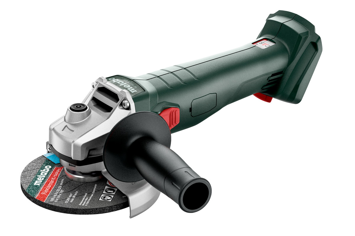 METABO W 18 L 9-125 18V (verze bez aku) aku úhlová bruska