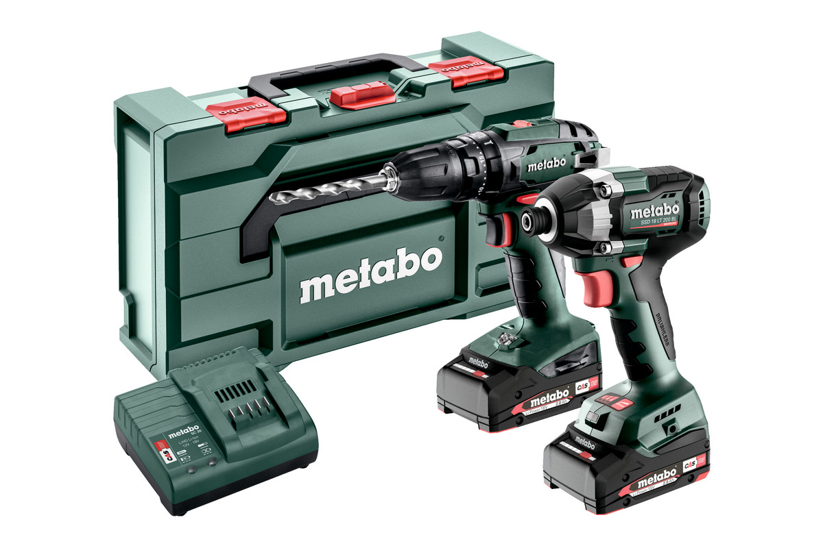 METABO Combo Set 2.8.5 18V aku stroje v sadě