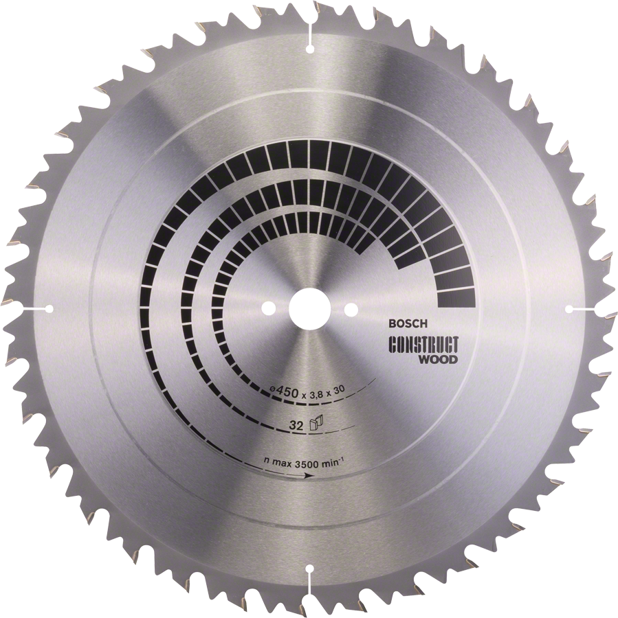 BOSCH pilový kotouč Construct Wood 450x30mm (32z)