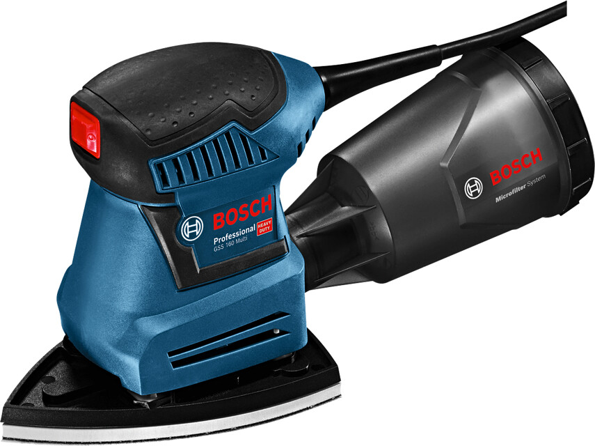 BOSCH GSS 160 Multi vibrační bruska 2v1 + Set