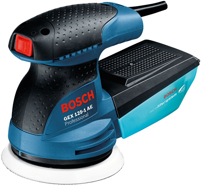 BOSCH GEX 125-1 AE excentrická bruska s regulací výkonu