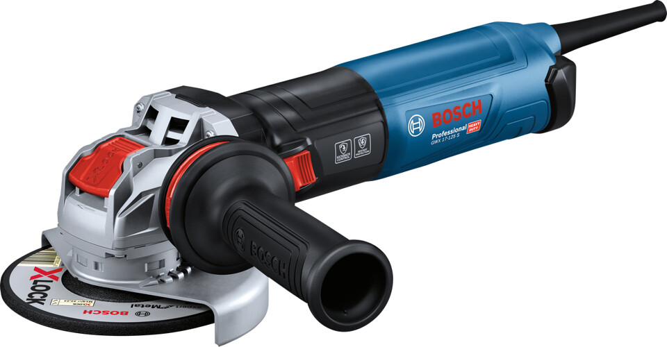 BOSCH GWX 17-125 S XLOCK úhlová bruska s regulací výkonu / KickBack / SoftStart / AVT