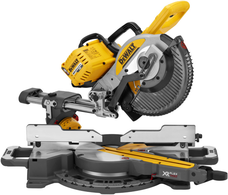 DeWALT DCS727N FlexVolt 54V (verze bez aku) 250mm aku pokosová pila