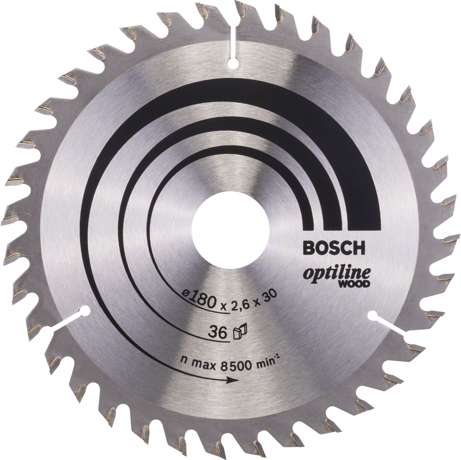 BOSCH Optiline Wood kotouč na dřevo 180x30mm (36Z)