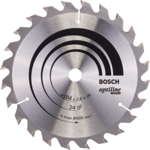 BOSCH Optiline Wood kotouč na dřevo 184x16mm (24Z)