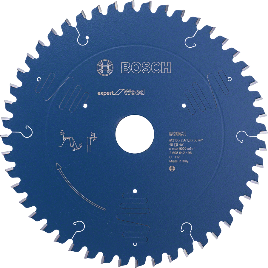 BOSCH 210x30mm (48Z) pilový kotouč na dřevo Expert for Wood - 2608642496