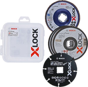 BOSCH Kit X-LOCK set řezných a brusných kotoučů