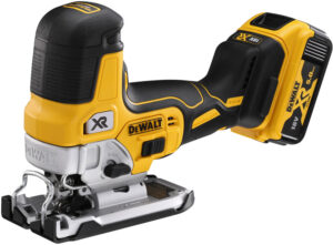 DeWALT DCS335P2 (2x5Ah) 18V aku přímočará pila s hříbkovým držadlem