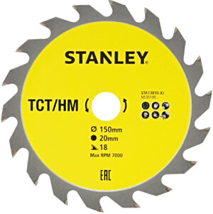 STANLEY pilový kotouč TCT/HM 150x20mm (18Z)