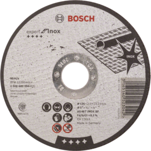 BOSCH Expert for Inox rovný dělící kotouč na nerez 125mm (2.0 mm)