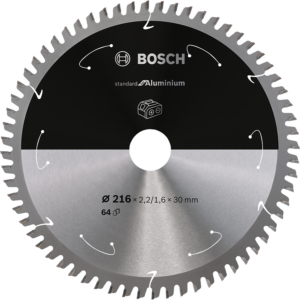 BOSCH 216x30mm (64Z) Standard For Aluminium