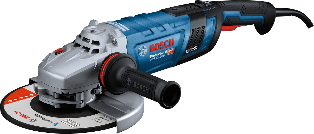 BOSCH GWS 30-230 B 2800W 230mm úhlová bruska s plynulým rozběhem a spojkou