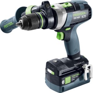 FESTOOL Aku příklepový vrtací šroubovák QUADRIVE TPC 18/4 5