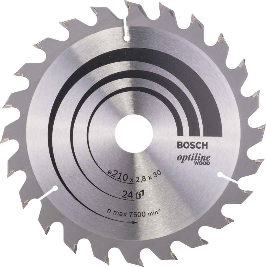 BOSCH Optiline Wood kotouč na dřevo 210x30mm (24Z)