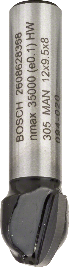 BOSCH žlábkovací fréza 8 mm 12-9