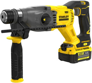 STANLEY SFMCH900M22 (2x4Ah) aku kombinované kladivo V20 FatMax / SDS-Plus / 2 J