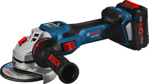 BOSCH GWS 18V-15 SC BiTurbo (2x8Ah) aku úhlová bruska Brushless