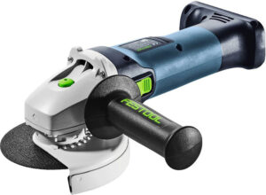 FESTOOL AGC 18-125 EB-Basic (verze bez aku) 18V aku úhlová bruska s regulací otáček