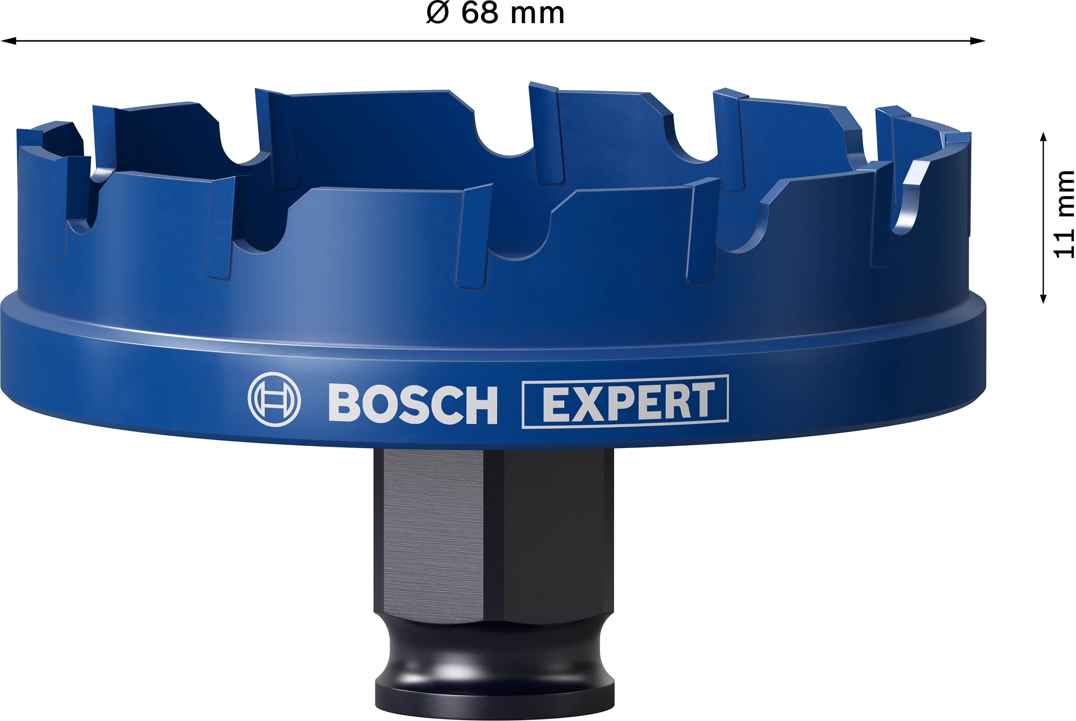 Děrovka Bosch EXPERT Sheet Metal Dostupné varianty: Děrovka Bosch EXPERT Sheet Metal 68 mm