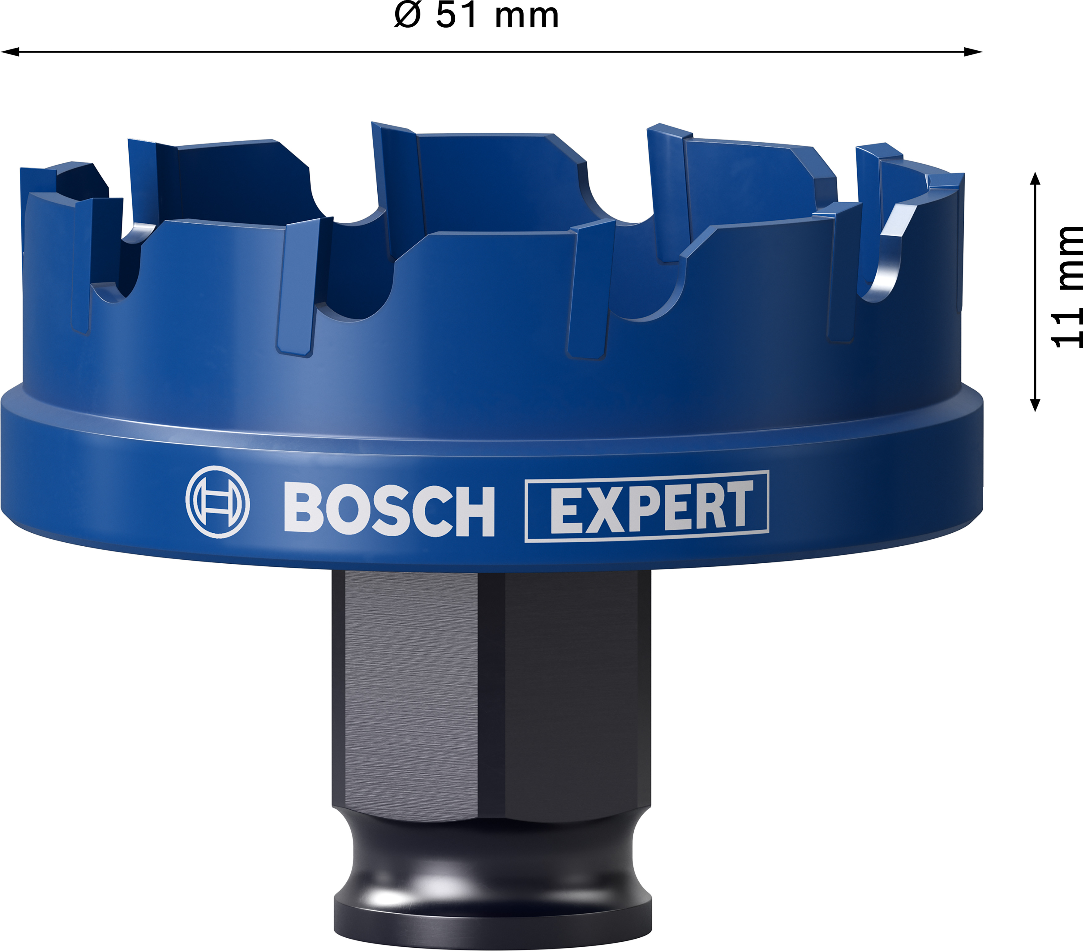 Děrovka Bosch EXPERT Sheet Metal Dostupné varianty: Děrovka Bosch EXPERT Sheet Metal 51 mm