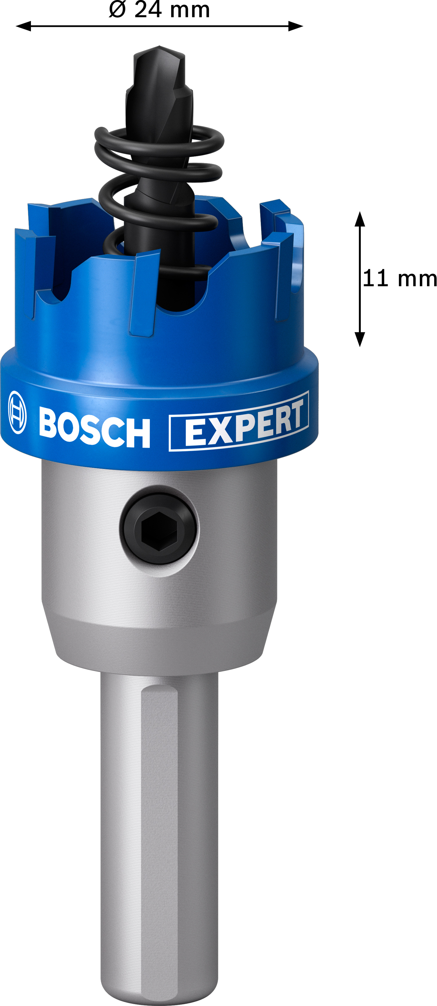 Karbidová děrovka Bosch EXPERT Sheet Metal Dostupné varianty: Karbidová děrovka Bosch EXPERT Sheet Metal 24 mm