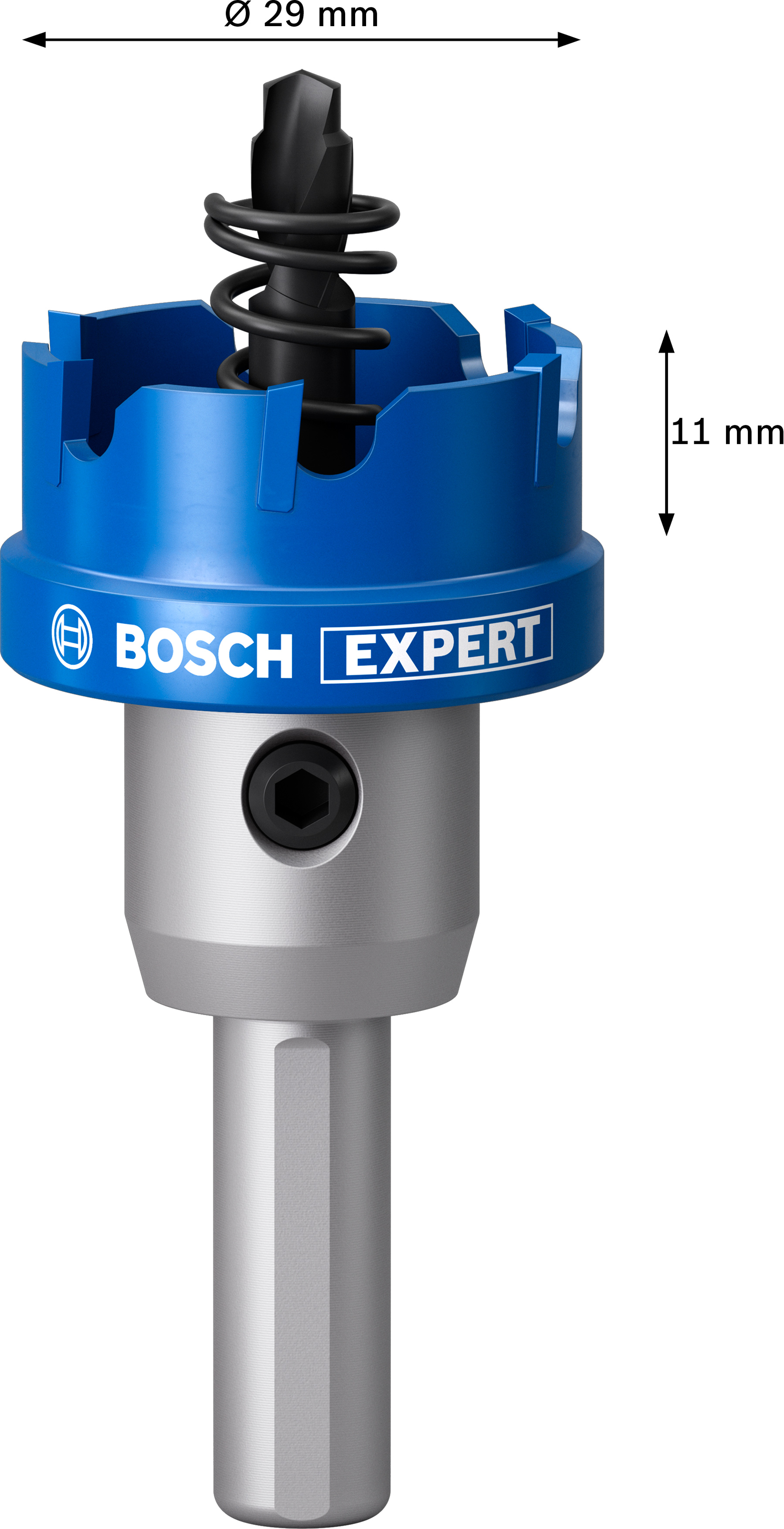 Karbidová děrovka Bosch EXPERT Sheet Metal Dostupné varianty: Karbidová děrovka Bosch EXPERT Sheet Metal 29 mm