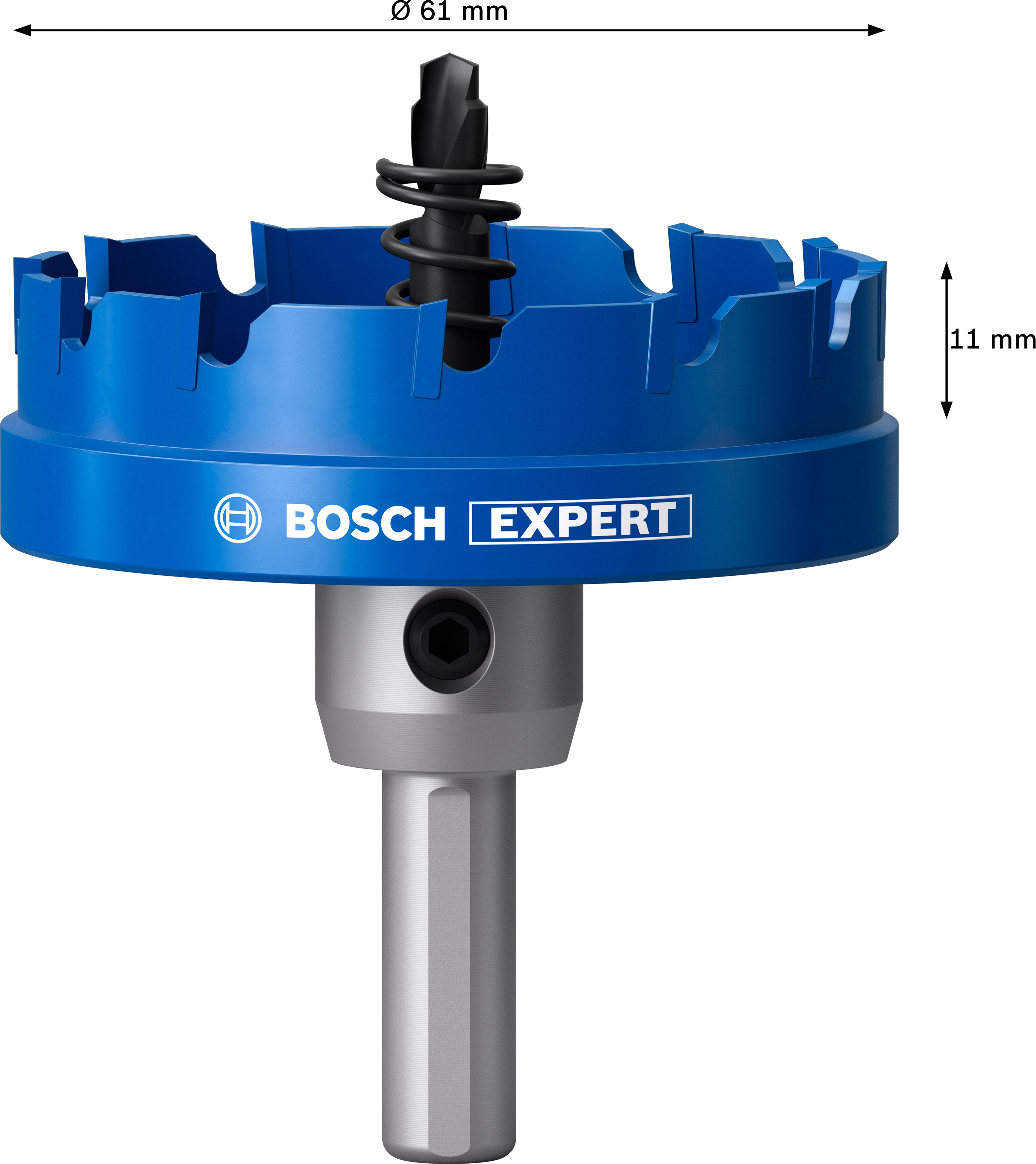 Karbidová děrovka Bosch EXPERT Sheet Metal Dostupné varianty: Karbidová děrovka Bosch EXPERT Sheet Metal 61 mm