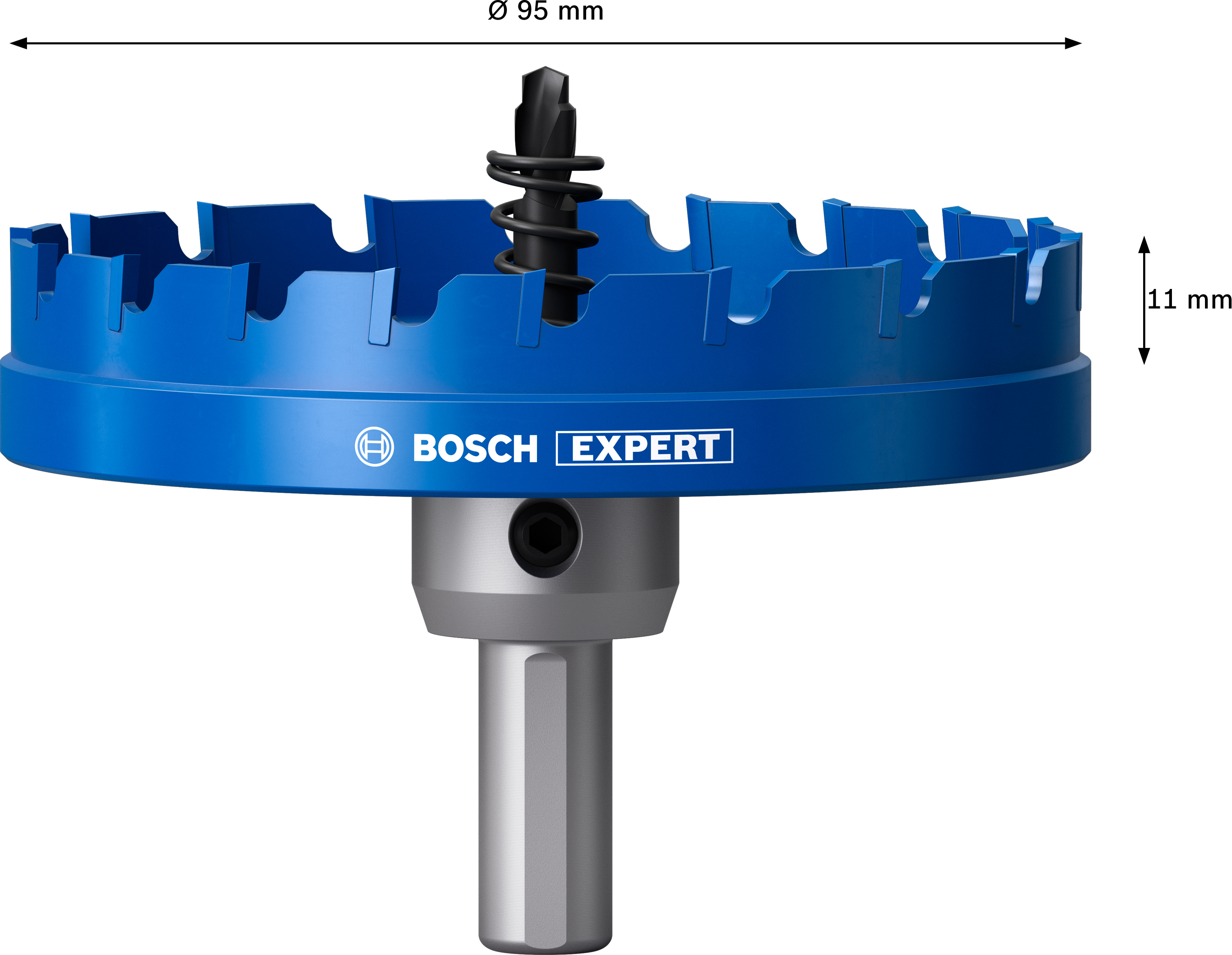 Karbidová děrovka Bosch EXPERT Sheet Metal Dostupné varianty: Karbidová děrovka Bosch EXPERT Sheet Metal 95 mm