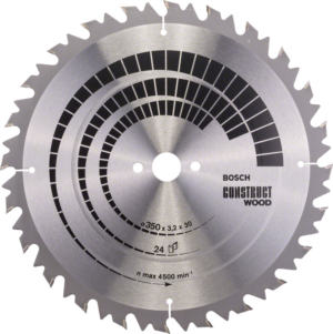 BOSCH pilový kotouč Construct Wood 350x30mm (24z)