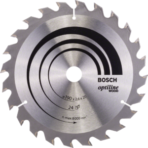 BOSCH Optiline Wood kotouč na dřevo 190x20mm (24Z)